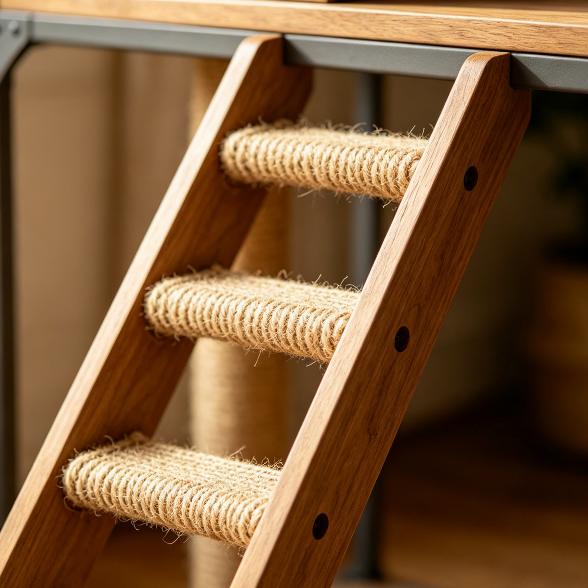 Morse Modular Dual Cat Tree | Detachable 2-in-1 Activity Center for Multi-Cat Households